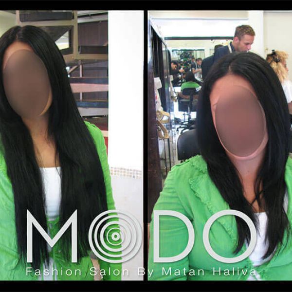 תוספות לשיער לפני ואחרי